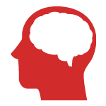 Profile Mind Philosophy Icon Red